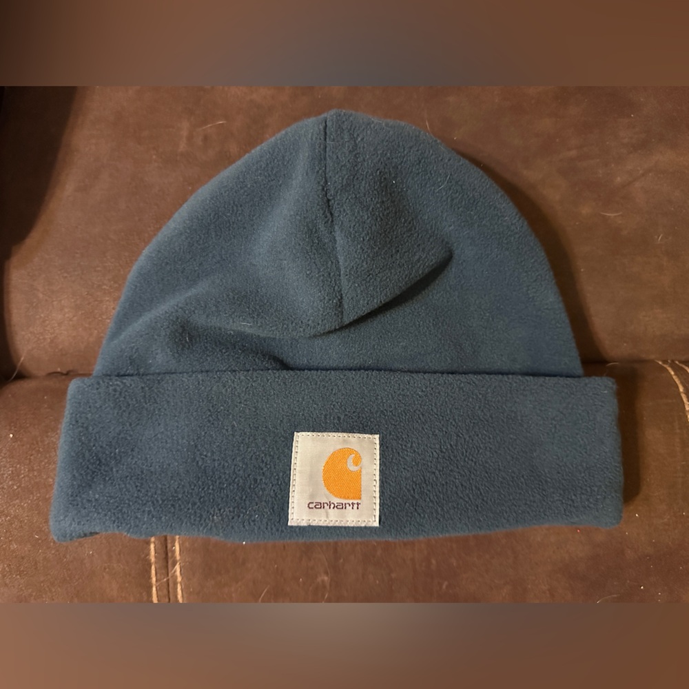 Carhartt Teal Fleece Beanie